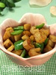 简单便当菜——藕丁炒青椒