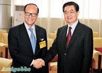 胡錦濤忽然超規格接見李嘉誠