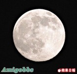中秋追月夜　零時 20分月最圓