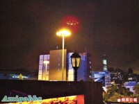 UFO掠過港夜空