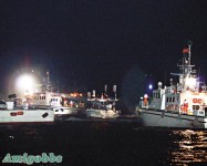 台日艦艇釣魚台對峙