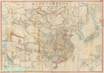 晚清时代中国地图
