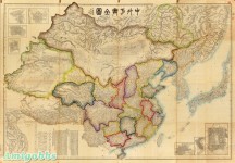 晚清时代中国地图