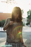 得意可愛美少女