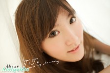 清爽少女初露“峰”忙
