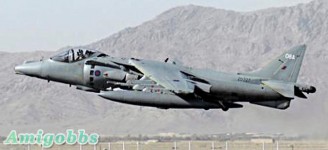 英航母停載戰機廢武功