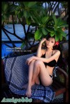 MM李丹冬季海邊寫真