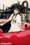 大陸美女劉詩涵- Lamborghini與Ferrari 展示不同美感