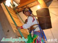 藏族白菜公主躥紅網絡(圖)