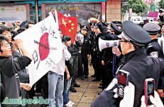 甘肅反日示威　外國記者被趕