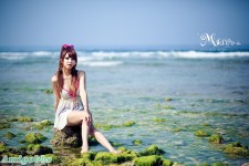 外拍妹~ MikiYo 藍色珊瑚海