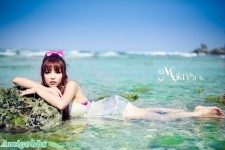 外拍妹~ MikiYo 藍色珊瑚海