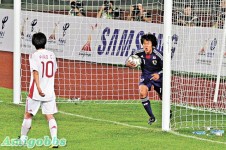 中國戰日本輸光蛋 0:3