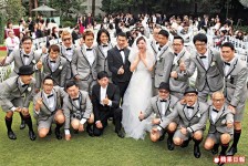 小春、采兒潮婚宴