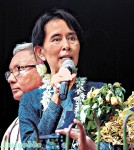 4萬支持者歡呼　昂山素姬獲釋後首度演說