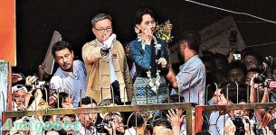 4萬支持者歡呼　昂山素姬獲釋後首度演說