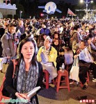 槍手上台突襲 連戰兒子助選頭部中槍