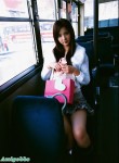 公交車上超級漂亮的短裙妹妹