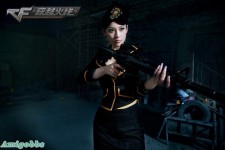 張馨予性感代言網游制服誘惑舞魅難擋