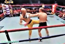 少林第一武僧被美警擊倒