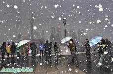 寒潮捲兩岸粵北-2℃