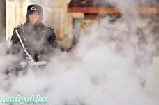 寒潮捲兩岸粵北-2℃