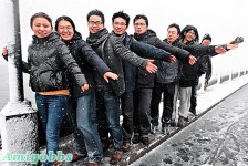 寒潮捲兩岸粵北-2℃