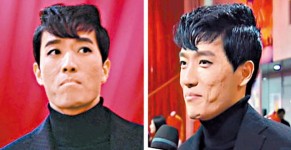 劉翔畫眼線眉毛　飛機頭嚇壞人