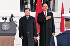 奧巴馬高規格接待胡錦濤　公開談人權