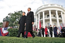 奧巴馬高規格接待胡錦濤　公開談人權