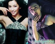 范冰冰李冰冰不停撞衫鬥show身材,邊個正D