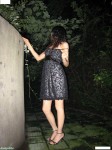 黑夜里的美女