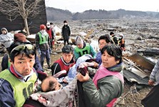 災區恍如廣島長崎原爆