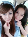 韓國風格的潮流性感美女長好的腿
