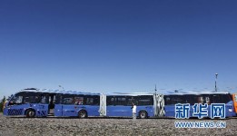 超長巴士亮相巴西