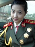 軍隊都有氣質美女 趙昕