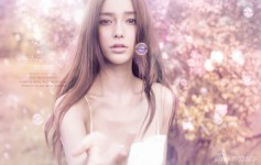 Angelababy犹如花仙子 美不胜收